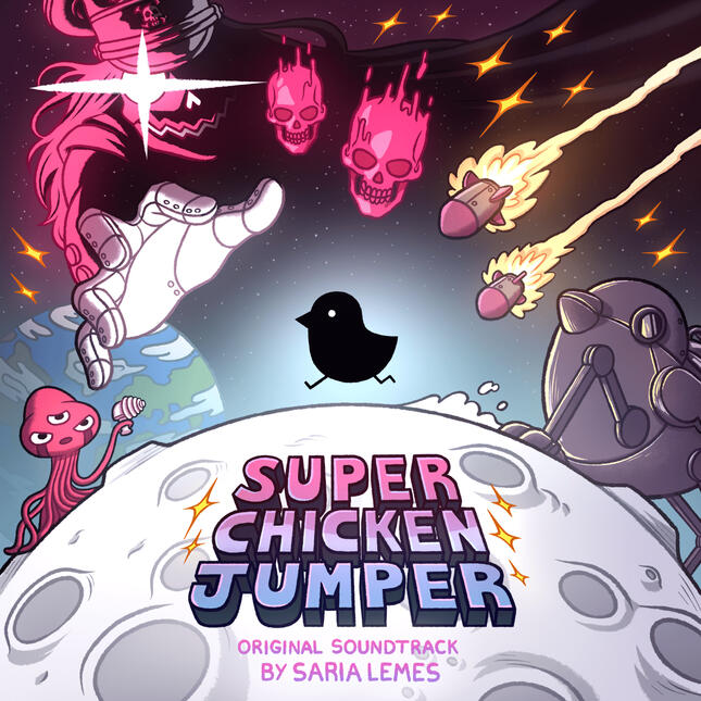 Super Chicken Jumper OST cover art.