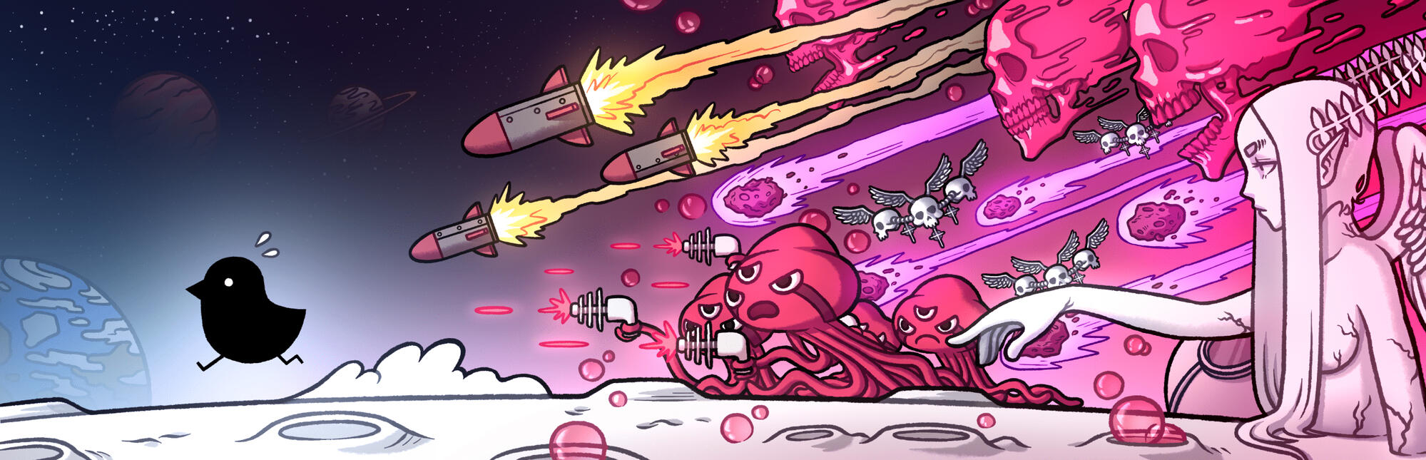 Super Chicken Jumper Steam banner.